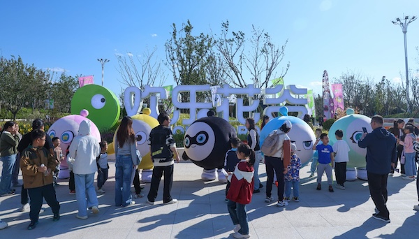 公园变景区 文旅消费释活力 德州欢乐花谷国庆开放人气爆棚(图3)